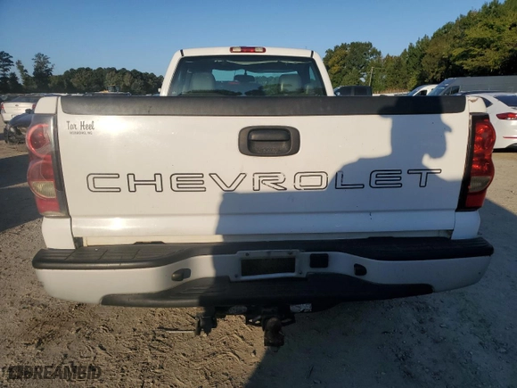 2006 Chevrolet Silverado 1500 Work Truck with VIN 3GCEC14X76G263200, listed as a Copart auction lot 74415544 with 0 mi miles and Clean Title. Bid and sale history available at carsss.com. Image 6.
