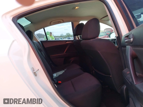 2013 Mazda Mazda3 i Sport with VIN JM1BL1U73D1764244, listed as a IAAI auction lot 41918487 with 94,620 mi miles. Bid and sale history available at carsss.com. Image 8.