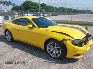 2015 Ford Mustang EcoBoost z VIN 1FA6P8TH4F5317156, wystawiony jako IAAI lot #41934667 z przebiegiem 59 469 mil mil oraz . Historia ofert i sprzedaży dostępna na DreamBid. Obrazek 1.