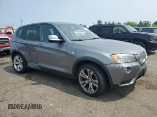 2014 BMW X3 xDrive35i z VIN 5UXWX7C58E0E77502, wystawiony jako Copart lot #59159245 z przebiegiem 131 425 mil mil oraz Szkoda całkowita • Salvage title. Historia ofert i sprzedaży dostępna na DreamBid. Obrazek 4.