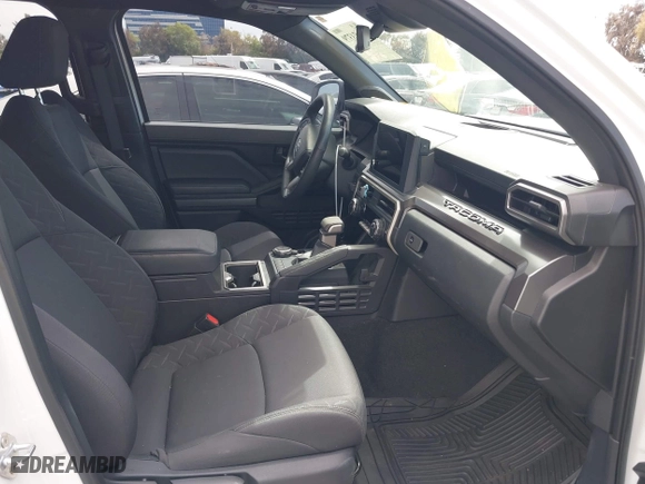 2024 Toyota Tacoma 4WD SR5 with VIN 3TYLB5JN4RT009863, listed as a IAAI auction lot 42054379 with 8,360 mi miles. Bid and sale history available at carsss.com. Image 5.