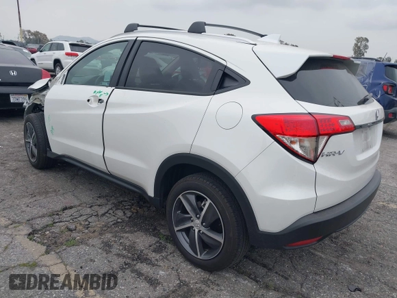 2022 Honda HR-V EX with VIN 3CZRU6H58NM722684, listed as a IAAI auction lot 41893049 with 18,346 mi miles. Bid and sale history available at carsss.com. Image 3.