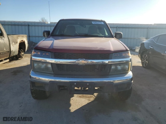 2005 Chevrolet Colorado LS Z71 with VIN 1GCDT196X58153144, listed as a Copart auction lot 42823725 with 214,056 mi miles and Salvage Title. Bid and sale history available at carsss.com. Image 5.