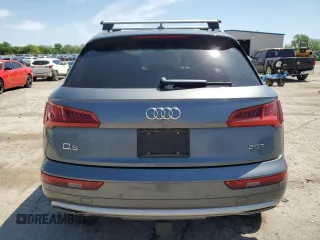 2018 Audi Q5 Premium Plus with VIN WA1BNAFYXJ2056895, listed as a Copart auction lot 52614905 with 87,456 mi miles and Salvage title. Bid and sale history available at DreamBid. Image 6.