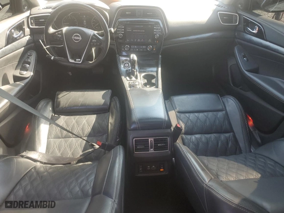 2023 Nissan Maxima Platinum with VIN 1N4AA6FV7PC502476, listed as a Copart auction lot 75319754 with 44,879 mi miles and Salvage Title. Bid and sale history available at carsss.com. Image 8.