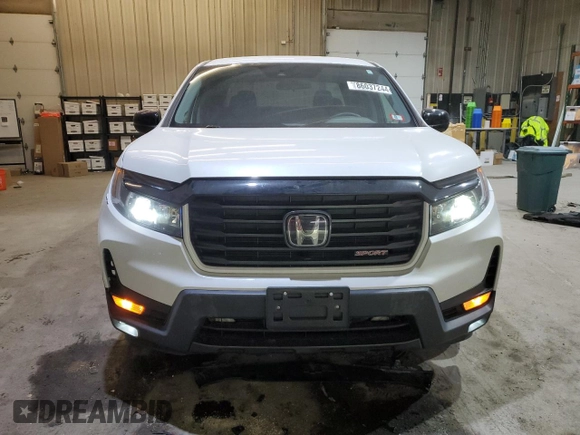 2021 Honda Ridgeline Sport with VIN 5FPYK3F11MB002286, listed as a Copart auction lot 86037244 with 29,413 mi miles and Salvage title. Bid and sale history available at DreamBid. Image 5.