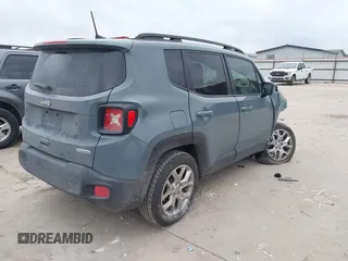 2018 Jeep Renegade Latitude with VIN ZACCJABB9JPH85547, listed as a IAAI auction lot 41511374 with 79,837 mi miles. Bid and sale history available at carsss.com. Image 4.