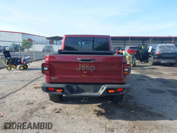 2021 Jeep Gladiator Mojave with VIN 1C6JJTEG8ML592381, listed as a IAAI auction lot 42369581 with 75,295 mi miles and . Bid and sale history available at DreamBid. Image 17.