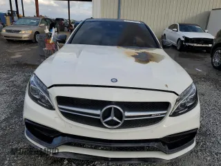 2018 Mercedes-Benz C 63 AMG with VIN 55SWF8GB6JU239102, listed as a Copart auction lot 41472985 with 50,041 mi miles and Non repairable. Bid and sale history available at DreamBid. Image 5.
