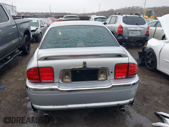 2002 Lincoln LS w/Base Pkg with VIN 1LNHM87A12Y607979, listed as a IAAI auction lot 41523445 with 174,826 mi miles. Bid and sale history available at carsss.com. Image 16.