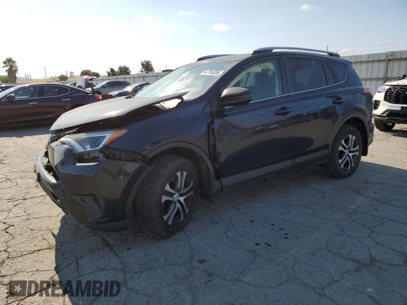 2017 Toyota RAV4 LE with VIN JTMBFREVXHJ146587, listed as a Copart auction lot 64794935 with 92,192 mi miles and Salvage title. Bid and sale history available at DreamBid. Image 1.