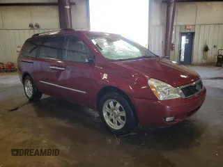 2012 Kia Sedona EX with VIN KNDMH4C70C6431885, listed as a Copart auction lot 75356874 with 159,931 mi miles and Clean Title. Bid and sale history available at carsss.com. Image 4.