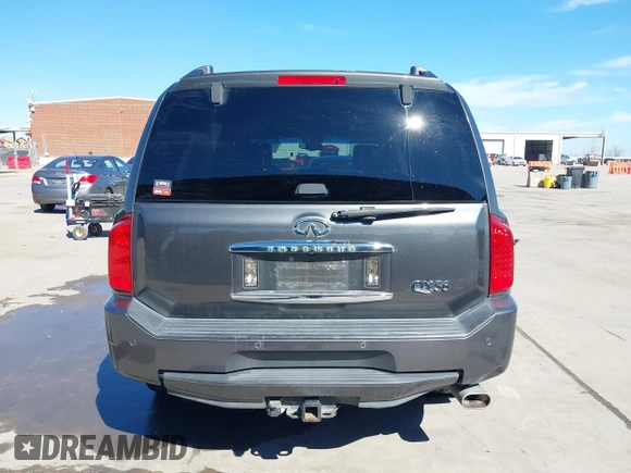 2004 Infiniti QX56 with VIN 5N3AA08A44N802481, listed as a IAAI auction lot 41655751 with 0 mi miles. Bid and sale history available at carsss.com. Image 17.