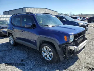 2018 Jeep Renegade Latitude with VIN ZACCJABB9JPH62821, listed as a Copart auction lot 49298745 with 93,646 mi miles and Salvage Title. Bid and sale history available at carsss.com. Image 4.