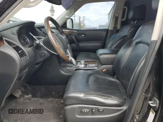 2013 Infiniti QX56 with VIN JN8AZ2NE2D9040452, listed as a Copart auction lot 55810675 with 219,713 mi miles and Clean Title. Bid and sale history available at DreamBid. Image 7.