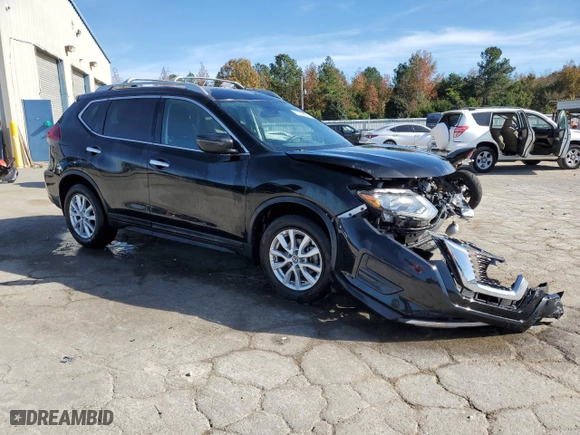 2019 Nissan Rogue SL with VIN 5N1AT2MT6KC822665, listed as a Copart auction lot 81838844 with 50,159 mi miles and Salvage Title. Bid and sale history available at carsss.com. Image 4.