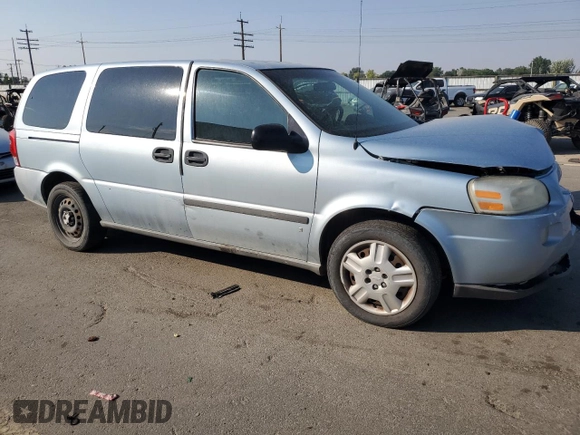 2007 Chevrolet Uplander LS Fleet with VIN 1GNDV23W37D194256, listed as a Copart auction lot 65616964 with 207,947 mi miles and Salvage Title. Bid and sale history available at carsss.com. Image 4.