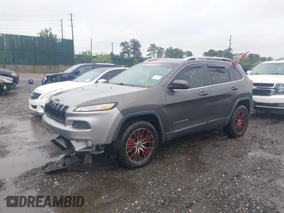 2014 Jeep Cherokee Limited with VIN 1C4PJMDB2EW182495, listed as a IAAI auction lot 42296626 with Not provided miles and . Bid and sale history available at DreamBid. Image 17.