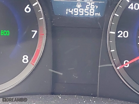 2015 Hyundai Accent GLS with VIN KMHCT4AE0FU929088, listed as a IAAI auction lot 41993359 with 149,958 mi miles. Bid and sale history available at carsss.com. Image 7.