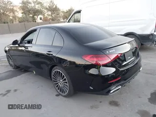 2024 Mercedes-Benz C 300 with VIN W1KAF4GB6RR209503, listed as a IAAI auction lot 41298368 with 10,182 mi miles and . Bid and sale history available at DreamBid. Image 3.