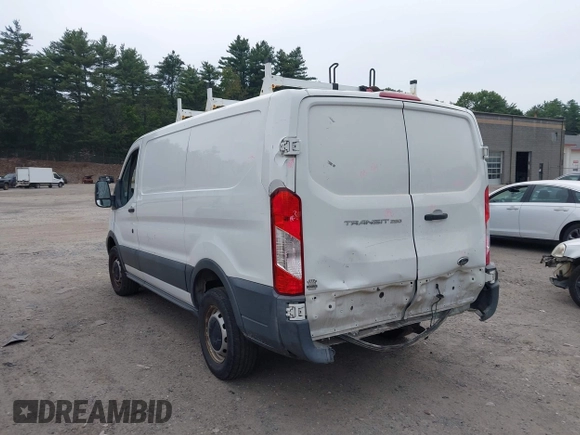 2016 Ford Transit Cargo with VIN 1FTYR1ZM3GKB39994, listed as a IAAI auction lot 42463512 with 108,813 mi miles and . Bid and sale history available at DreamBid. Image 3.