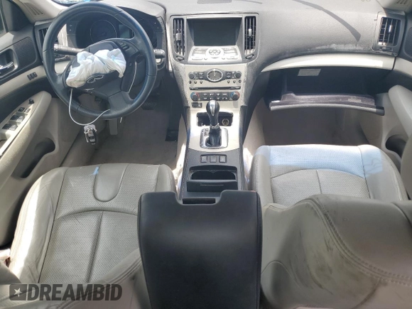 2008 Infiniti G35 Journey with VIN JNKBV61E78M211545, listed as a Copart auction lot 61828845 with Not provided miles and Salvage title. Bid and sale history available at DreamBid. Image 8.
