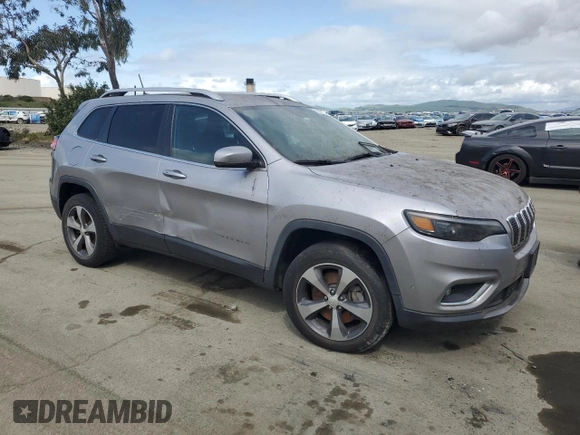 2019 Jeep Cherokee Limited with VIN 1C4PJMDN6KD179374, listed as a Copart auction lot 50909425 with 76,055 mi miles and Salvage Title. Bid and sale history available at carsss.com. Image 4.