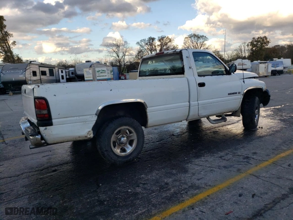 1997 Dodge Ram 1500 with VIN 1B7HF16Y2VS181604, listed as a Copart auction lot 79451424 with 269,471 mi miles and Salvage Title. Bid and sale history available at carsss.com. Image 3.