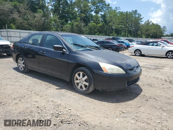 2005 Honda Accord EX-L z VIN 1HGCM66595A079369, wystawiony jako Copart lot #58450835 z przebiegiem 228 485 mil mil oraz Czysty tytuł • Clean title. Historia ofert i sprzedaży dostępna na DreamBid. Obrazek 4.