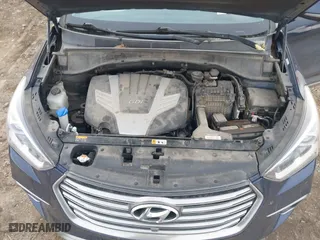 2017 Hyundai Santa Fe Limited Ultimate with VIN KM8SRDHF4HU214472, listed as a IAAI auction lot 41149762 with 54,549 mi miles. Bid and sale history available at carsss.com. Image 10.