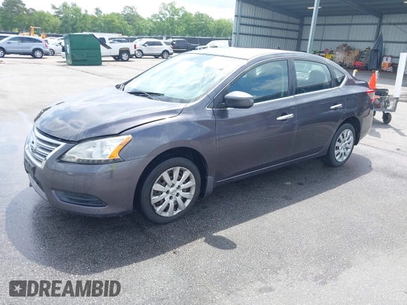 2014 Nissan Sentra S with VIN 3N1AB7AP9EL687513, listed as a IAAI auction lot 42116905 with 148,826 mi miles and . Bid and sale history available at DreamBid. Image 2.
