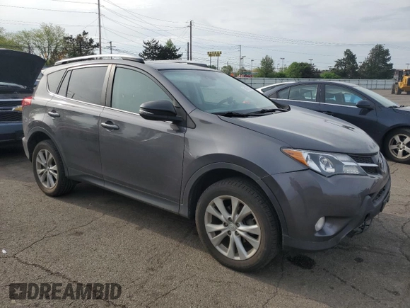 2014 Toyota RAV4 Limited with VIN 2T3DFREV4EW151645, listed as a Copart auction lot 54677015 with 170,346 mi miles and Salvage Title. Bid and sale history available at carsss.com. Image 4.