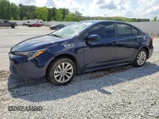 2023 Toyota Corolla LE with VIN 5YFB4MDE0PP051699, listed as a Copart auction lot 53589734 with 21,080 mi miles and Salvage Title. Bid and sale history available at carsss.com. Image 1.