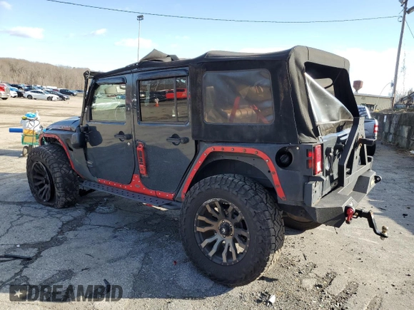 2017 Jeep Wrangler Unlimited Rubicon Recon с VIN 1C4BJWFG8HL611160, выставлен на аукционе Copart как лот 45575665 с пробегом Не указан миль и На запчасти • Non repairable. История ставок и продаж доступна на DreamBid. Изображение 2.