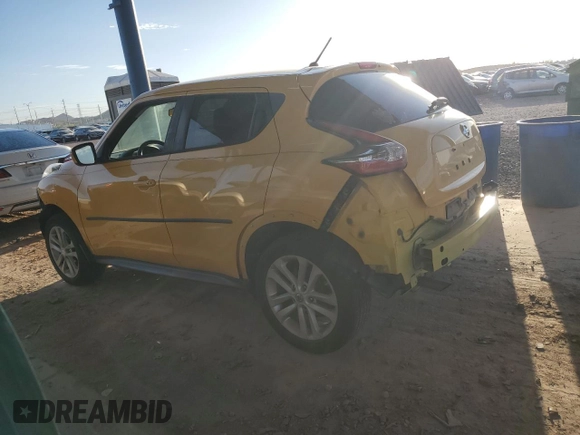 2016 Nissan Juke S z VIN JN8AF5MR1GT601892, wystawiony jako Copart lot #56599415 z przebiegiem 164 097 mil mil oraz Szkoda całkowita • Salvage title. Historia ofert i sprzedaży dostępna na DreamBid. Obrazek 2.