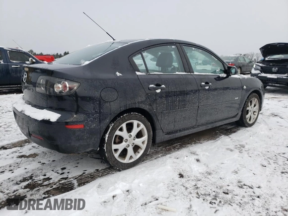 2007 Mazda 3 S Sport with VIN JM1BK323371681626, listed as a Copart auction lot 46174595 with 160,731 mi miles and Clean Title. Bid and sale history available at carsss.com. Image 3.