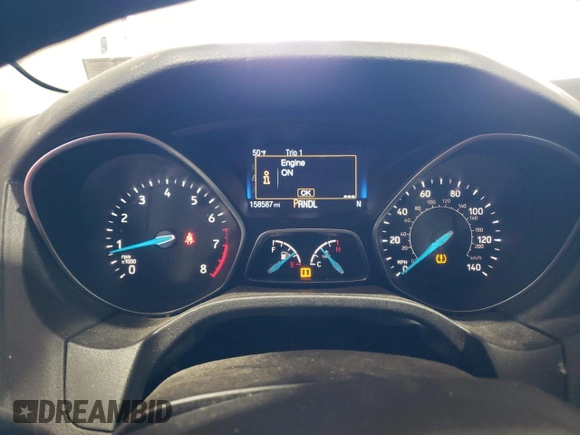 2015 Ford Focus SE with VIN 1FADP3F25FL339406, listed as a Copart auction lot 48316665 with 158,587 mi miles and Salvage Title. Bid and sale history available at DreamBid. Image 9.