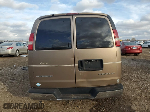 2004 Chevrolet Express Passenger z VIN 1GBFG15X641214559, wystawiony jako Copart lot #78751864 z przebiegiem 162 991 mil mil oraz Szkoda całkowita • Salvage title. Historia ofert i sprzedaży dostępna na DreamBid. Obrazek 6.
