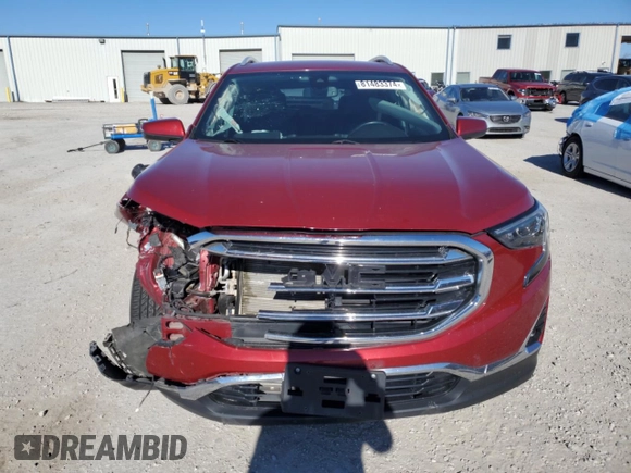 2020 GMC Terrain SLT with VIN 3GKALVEVXLL265467, listed as a Copart auction lot 81483374 with 70,039 mi miles and Salvage Title. Bid and sale history available at carsss.com. Image 5.
