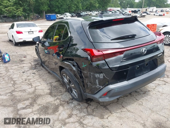 2022 Lexus UX 200 with VIN JTHP3JBHXN2046587, listed as a IAAI auction lot 42378996 with 32,000 mi miles and . Bid and sale history available at DreamBid. Image 3.