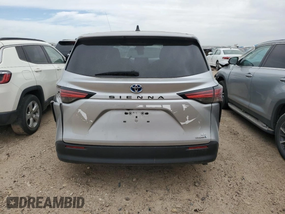 2021 Toyota Sienna LE with VIN 5TDKRKEC4MS064008, listed as a Copart auction lot 50661545 with 173,775 mi miles and Clean Title. Bid and sale history available at carsss.com. Image 6.