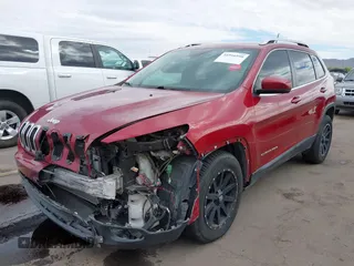 2017 Jeep Cherokee Latitude with VIN 1C4PJLCS1HW669834, listed as a IAAI auction lot 41916950 with 144,596 mi miles and . Bid and sale history available at carsss.com. Image 6.