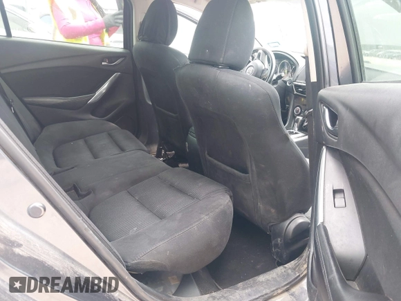 2014 Mazda 6 i Sport with VIN JM1GJ1U66E1129233, listed as a IAAI auction lot 42045330 with 195,071 mi miles and . Bid and sale history available at carsss.com. Image 8.