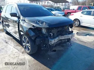 2017 Nissan Pathfinder SL with VIN 5N1DR2MM8HC672040, listed as a IAAI auction lot 41853921 with 168,877 mi miles. Bid and sale history available at carsss.com. Image 17.