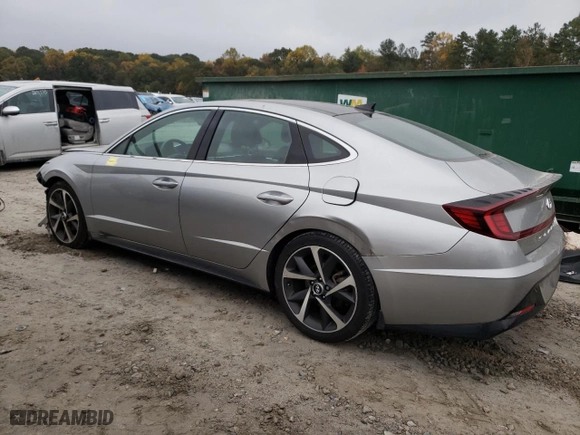 2022 Hyundai Sonata SEL Plus with VIN 5NPEJ4J2XNH140187, listed as a Copart auction lot 78442684 with 59,054 mi miles and Salvage Title. Bid and sale history available at carsss.com. Image 2.