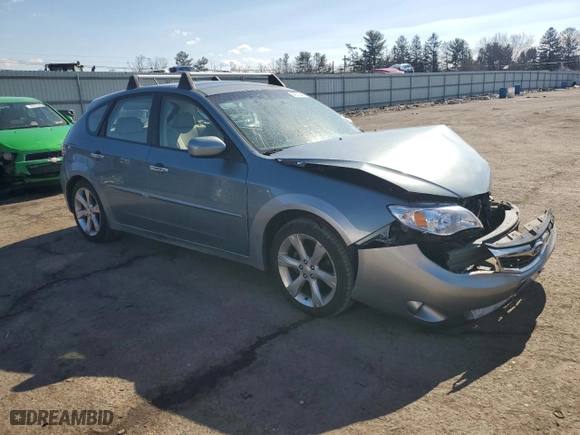 2009 Subaru Impreza Wagon Outback Sport with VIN JF1GH63649H806552, listed as a Copart auction lot 46702055 with 134,355 mi miles and Salvage Title. Bid and sale history available at carsss.com. Image 4.