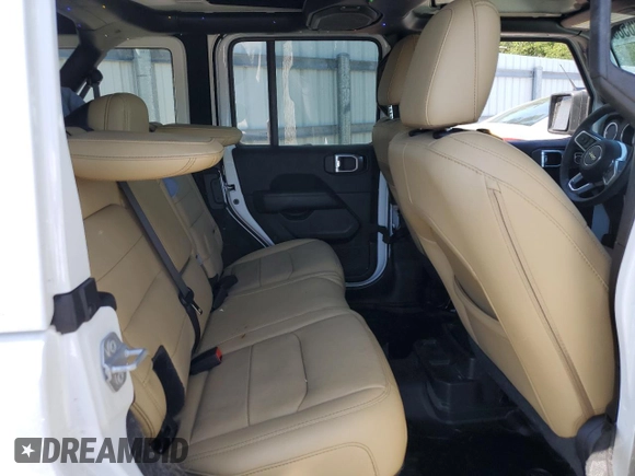 2019 Jeep Wrangler Unlimited Sahara with VIN 1C4HJXEG8KW574005, listed as a Copart auction lot 55386585 with Not provided miles and Salvage title. Bid and sale history available at DreamBid. Image 10.
