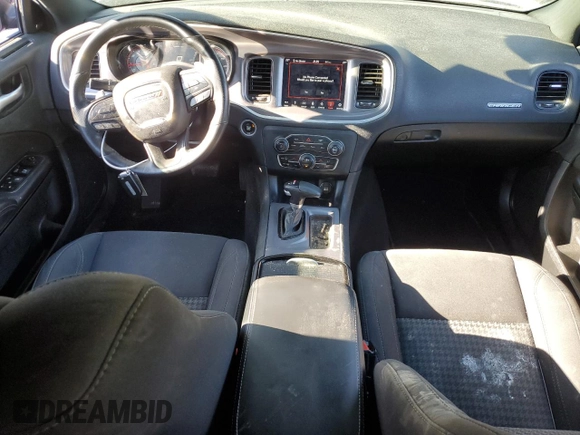 2019 Dodge Charger SXT with VIN 2C3CDXJG1KH600843, listed as a Copart auction lot 43223995 with 48,510 mi miles and Salvage Title. Bid and sale history available at DreamBid. Image 8.