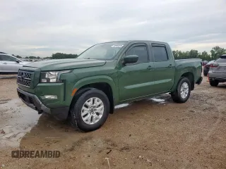 2022 Nissan Frontier SV z VIN 1N6ED1EJ2NN629803, wystawiony jako Copart lot #58536825 z przebiegiem 49 847 mil mil oraz Szkoda całkowita • Salvage title. Historia ofert i sprzedaży dostępna na DreamBid. Obrazek 1.