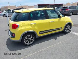 2014 FIAT 500L Trekking with VIN ZFBCFADH7EZ020527, listed as a IAAI auction lot 42193698 with 21,771 mi miles and . Bid and sale history available at DreamBid. Image 4.